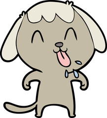 cute cartoon dog