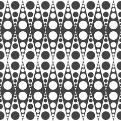 Abstract geometric pattern with circles halftone