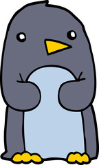 cartoon penguin