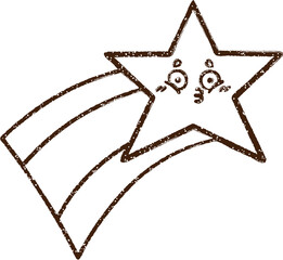 Star Charcoal Drawing