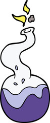 cartoon doodle experiment potions
