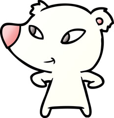 polar bear cartoon
