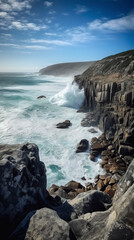 Obraz premium rocks on the beach