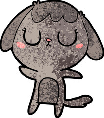 cute cartoon dog