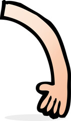 cartoon arm © lineartestpilot