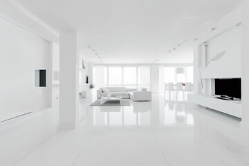 Fototapeta na wymiar interior design hotel lcd window modern vase house d couch wall. Generative AI.