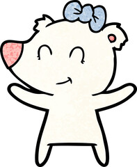 polar bear cartoon