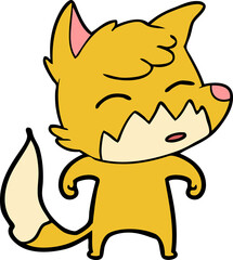 cartoon fox