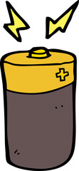 cartoon battery
