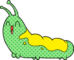 funny cartoon caterpillar