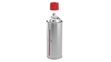 spray bottle isolated on white
