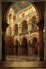 Fototapeta premium Vintage Travel Posters of the Spain