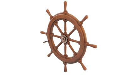 Ship steering wheel  © Evaldas