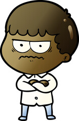 hand drawn cartoon illustration