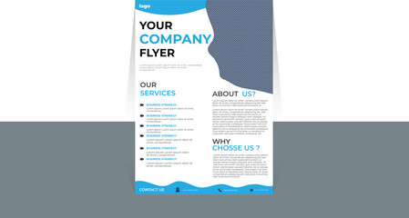Flyer design template