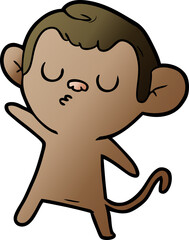 cartoon monkey