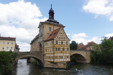 Fototapeta premium Old town hall in Bamberg, Germany