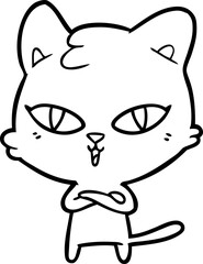 cartoon cat