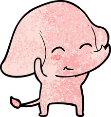 cute cartoon elephant