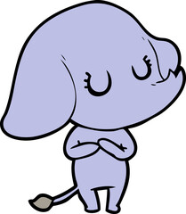 cute cartoon elephant