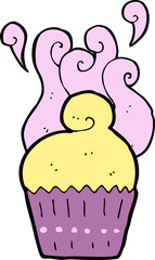 cartoon cupcake