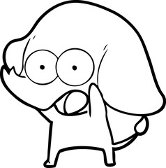 cute cartoon elephant