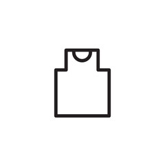Shirt Tanktop Dress Outline Icon