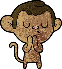 cartoon monkey