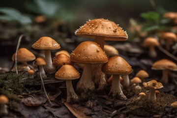 Mushroom is a type of fungus. Generative AI