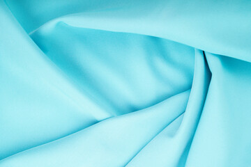The Twisted turquoise satin texture as background.
