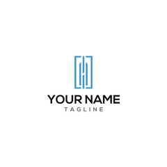 Modern Creative Letter H based logo design for Real Estate or Property management industry.