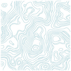 Topographic Line Pattern