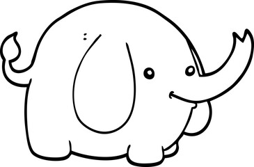cartoon elephant