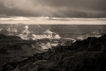 Infrared Sepia Tone Grand Canyon Arizona