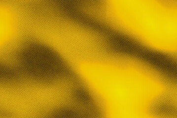 Yellow fabric with waves. Textile. Material. yellow background. .Generative AI