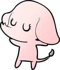 cute cartoon elephant
