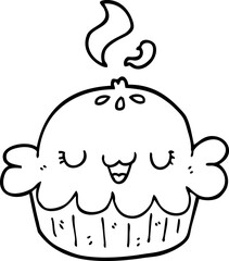 cute cartoon pie