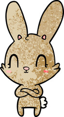 cute cartoon rabbit