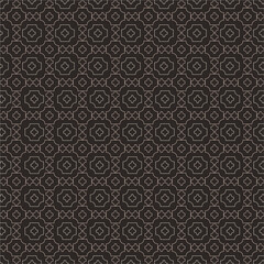 Beige and brown seamless pattern, wrapping, paper, decoupage paper, decorative wallpaper with geometric modern design
