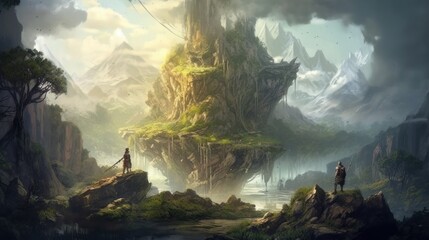 Fototapeta premium Fantasy Game Artwork