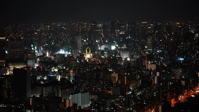 大阪市の夜景