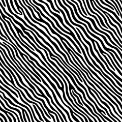 Vector Optical Illusion Black and White Seamless Pattern.  Mesmerizing vector optical illusions with black and white seamless patterns.