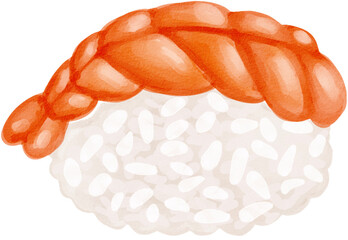 sushi watercolor png