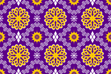 Geometric ethnic oriental traditional art pattern.Figure tribal embroidery style.Design for ethnic background,wallpaper,clothing,wrapping,fabric,element,sarong,vector illustration