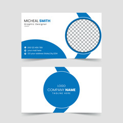 Modern Business Card - Creative and Clean Business Card Template.