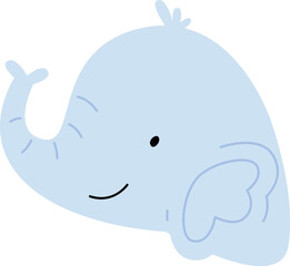 Obraz premium Elephant Animal Head