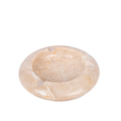 luxury marble ashtray decoration for cigars isolated on white