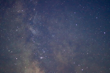 流れ星と天の川