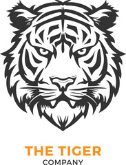 Tiger Head logo Vector Illustration