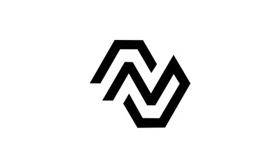 N alphabet logo